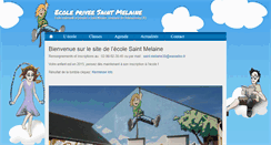 Desktop Screenshot of ecoleprivee35saintmelaine.com